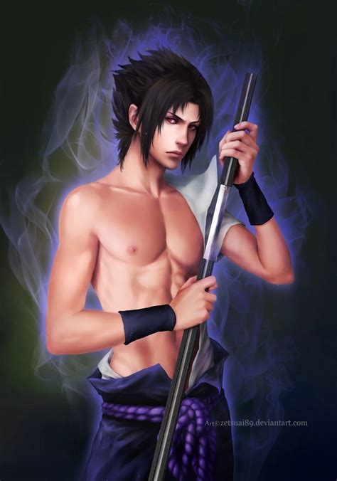 Ya, gotta say he would. Geek Art Gallery: Fan Art Round-Up: Sasuke Uchiha