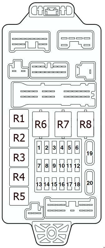 Fusible link no.1 and 21, fuse no. 2011 Mitsubishi Lancer Fuse Box Diagram - Wiring Diagram Schemas
