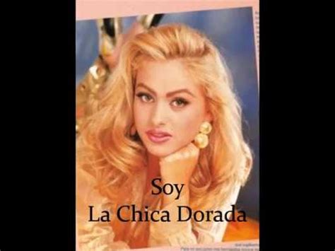 The album helped rubio launch her career as a pop artist at a time when there was many competitions of artist. Paulina Rubio La Chica Dorada Letra - YouTube