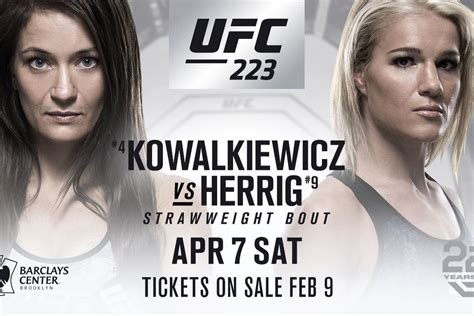 May 30, 2021 · a post shared by karolina kowalkiewicz official (@karolinakowalkiewicz) view this post on instagram. Karolina Kowalkiewicz vs Felice Herrig set for UFC 223 in ...