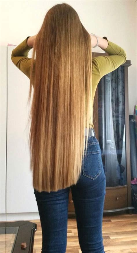 Contact long straight hair on messenger. Long Straight blonde. Very nice. | Long hair styles, Hair ...