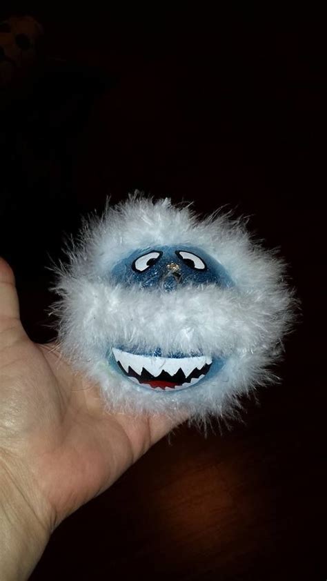 Their blood, class, phylum, kingdom, subclass, and geographical distribution are all exactly the same. Cool Abominable Snowman Ornament. Used a clear glass bulb ...
