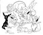 It can evolve into a variety of forms. Eevee Coloring Pages to Print Eevee Printable