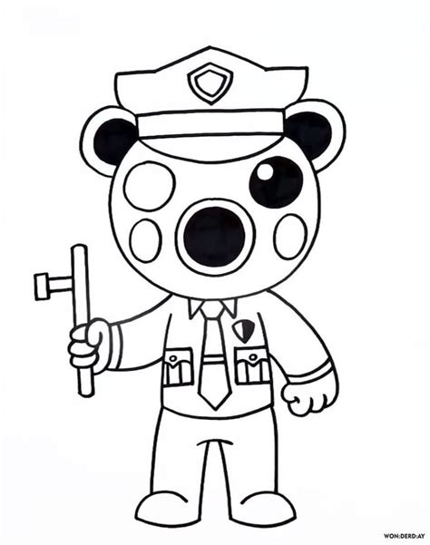 Piggy roblox coloring pages are a fun way for kids of all ages to develop creativity, focus, motor skills and color recognition. Download or print this amazing coloring page: Coloring ...