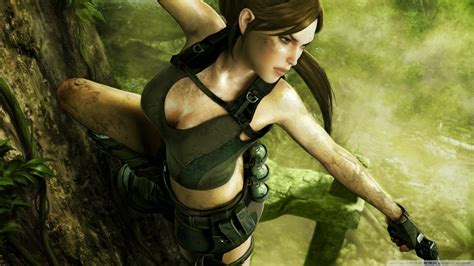 Lara croft (alicia vikander), the fiercely independent daughter of a missing adventurer, must push herself beyond her limits when she discovers the island where her father, lord richard croft (dominic west) disappeared. Tomb Raider: Lara Croft - 20 Sexy Wallpapers Collection ...