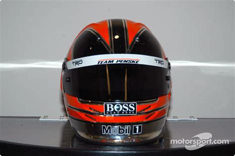 Helio castroneves becomes the fourth driver to win the indy 500 for the fourth time with victory in sunday's 105th race. Helio Castroneves' helmet at Indy 500