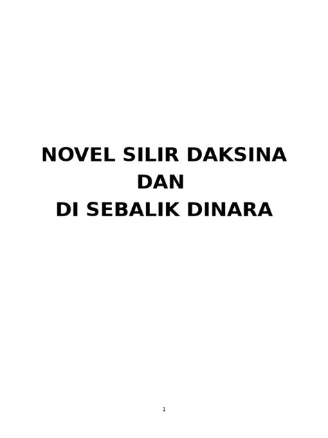 Bahasa melayu smk taman megah ria novel di sebalik dinara tingkatan 4. Novel Di Sebalik Dinara (4) & Silir Daksina (5) {contoh ...