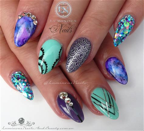 They do natural and gel mani/pedi plus waxing. Luminous Nails: Ocean Inspired Nails, Ready for Holiday ...