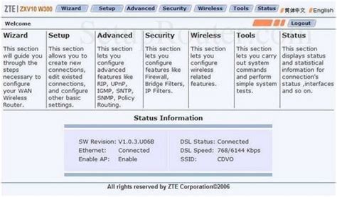 You will need to know then when you get a new router, or when you reset your router. How to Login to the ZTE ZXV10-W300