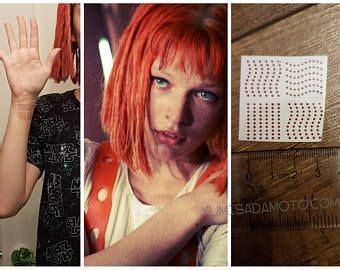 Here at 5th element we believe that the art is the soul of tattooing. Leeloo Dallas element temporary tattoo form 5th element ...