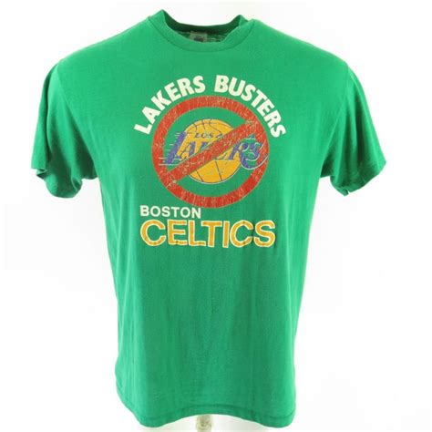 Click on the listing for a detailed guide or to shop for shoes on ebay. Vintage 80s Boston Celtics Lakers Busters T-Shirt XL Logo ...