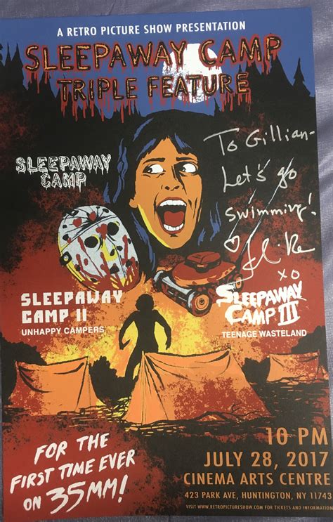 Sleepaway camp is an american slasher film franchise consisting of five films, one of which was not fully completed. Pin by Gillian Robinson on Monster love in 2019 | Horror ...