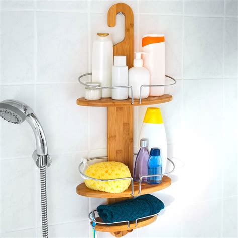 Au $10.27 to au $11.88. Natur Pur Toby Bamboo Wall Mounted Shower Caddy & Reviews ...