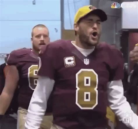 Browse latest funny, amazing,cool, lol, cute,reaction gifs and animated pictures! GIF nfl kirk cousins excited - animated GIF on GIFER - by ...