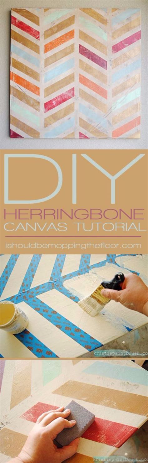 Diy projects canvas painting projects: 36 DIY Canvas Painting Ideas