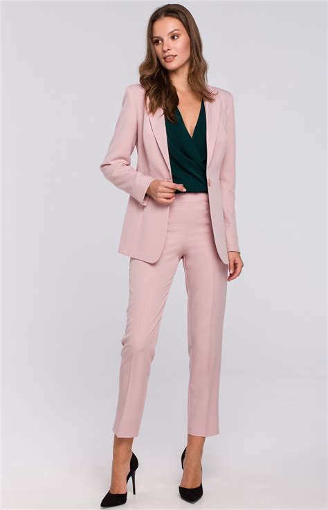 Tailleur pantalon femme rose le tailleur pantalon femme : Épinglé sur Les tailleurs