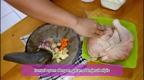 Tutup dengan aluminium foil sebelum 3. AYAM PANGGANG OVEN TANGKRING - YouTube