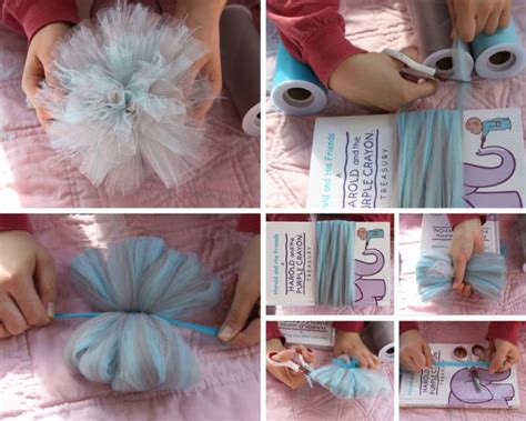 How to attach, string, and sew pom poms and tassels onto anything! How to Make Tulle Pom Poms: 16 Fun Tutorials | Guide Patterns