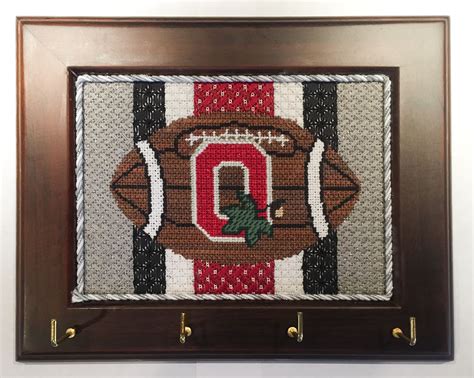 Back in the day, it used to be used to ornament clothes with women mostly being the ones to carry out this activity. Needlepoint Ohio State Football Sports Buckeyes | Canvas ...