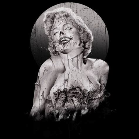 When one muscle of a pair contracts, the other relaxes. Zombie Marilyn is a Men's T Shirt designed by DrSpazmo to illustrate your life and is available ...