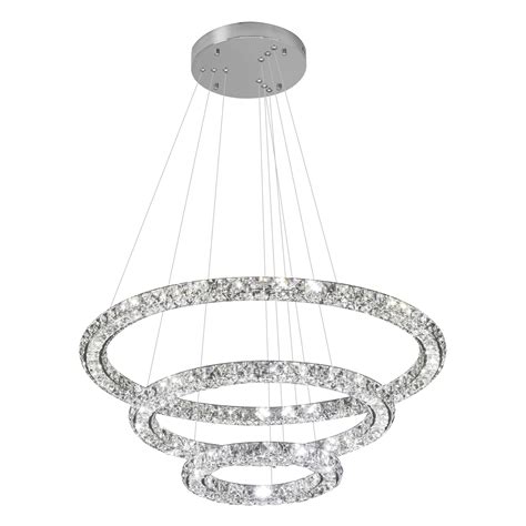 The smooth finish and contemporary design will complement any decor. Bazz Glam Pendant | Crystal ceiling lamps, Ceiling pendant ...