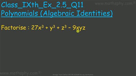 There are four main uses for this mod: FACTORIZATION OF CUBIC Polynomials Class 9 Ex. 2.5 Q11 ...