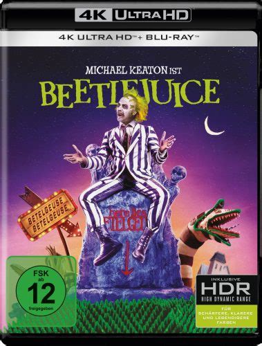 Suitable for 15 years and over format: UHD Blu-ray Kritik | Beetlejuice (4K Review, Rezension)