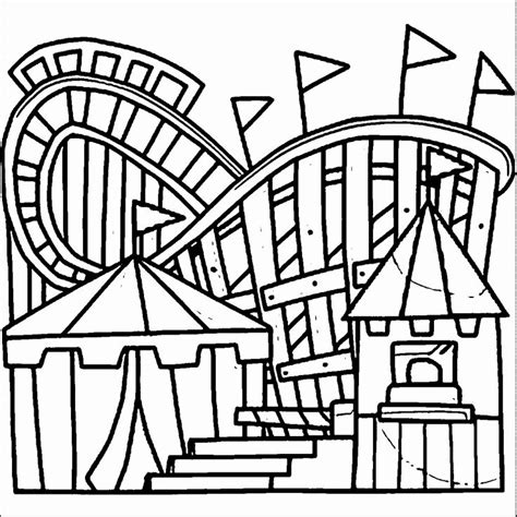 Make learning fun by incorporating activities like this roller coaster coloring sheets. Roller Coaster Coloring Page Inspirational Amusement ...