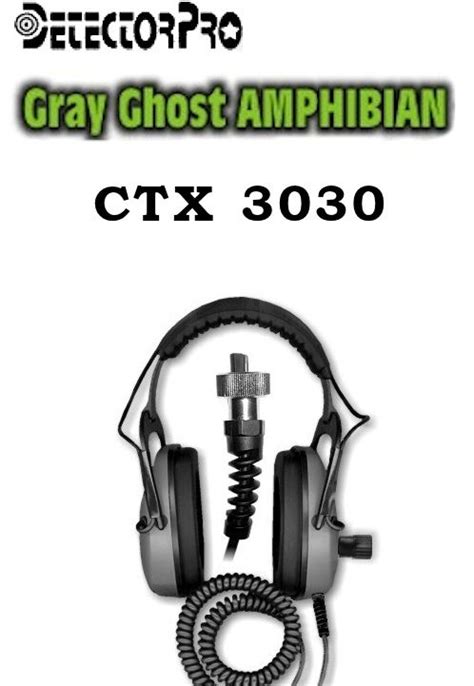 You could be holding a piece of history in your hand. Gray Ghost Amphibian II Headphones - CTX 3030 | Metal ...