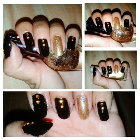 Con uñas de gel no tendrás problemas en realizar esta decoración. Confidencias de chicas: Decorado de uñas con esmalte negro ...