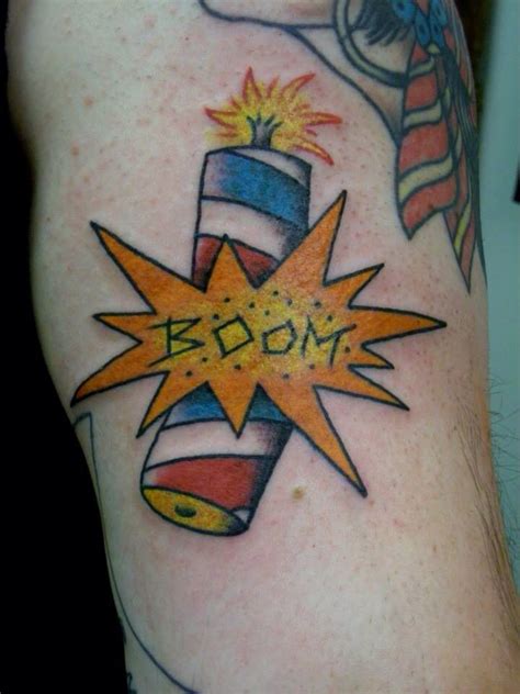 These surviving products and facilities can have a significant impact on life in the wasteland. Boom goes the dynamite tattoo! By Brendan! | City tattoo ...