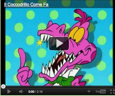 Il coccodrillo come fa non c'e' nessuno che lo sa. Il Coccodrillo Come Fa: Testo della Canzone e Video You Tube