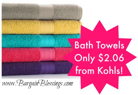 Get 5% in rewards with club o! *HOT* The Big One Bath Towels for Only $2.06 Each!