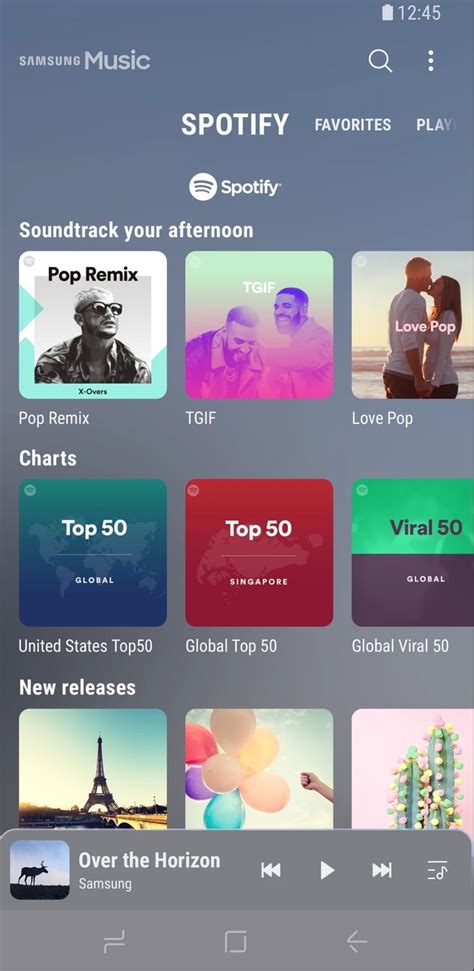 You can also look up. Samsung Music new redesign with Spotify tab now available ...