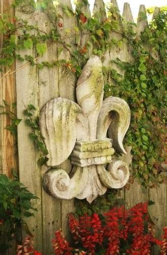 Sold and shipped by big dot of happiness. Fleur-de-lis BEAUTIFUL IDEA FOR THE YARD DECOR... | Garden ...