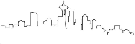 Maybe you would like to learn more about one of these? Seattle Skyline Silhouette | Free vector silhouettes