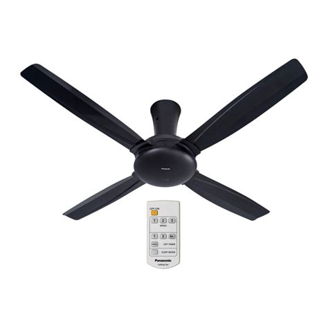Whisperceiling™ large volume exhaust fans are ideal for light commercial applications. Panasonic 56" Bayu 4 Blade Remote Ceiling Fan F-M14CZVBKH ...