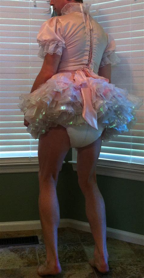 Silly sissy baby showing off their diaper! Diaper Feminization Tumblr