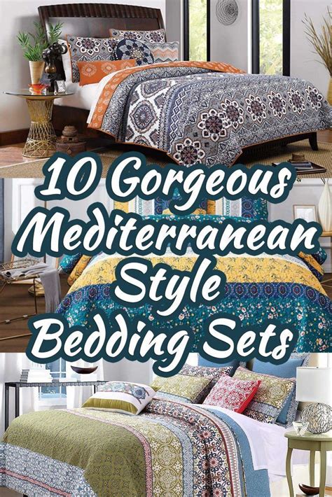 We did not find results for: 10 Gorgeous Mediterranean Style Bedding Sets in 2020 ...