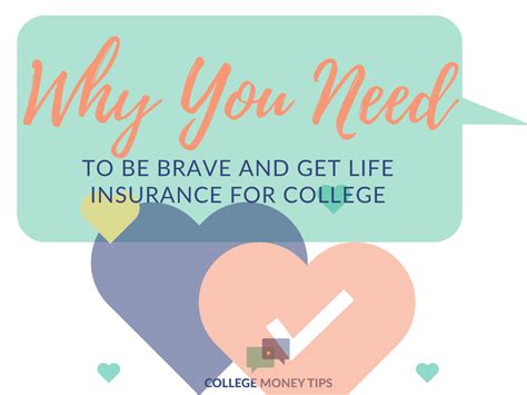 This steep cost of the testing deters many individuals without insurance from getting the blood testing that they. Why You Need to Be Brave and Get Life Insurance for College | Here's How!