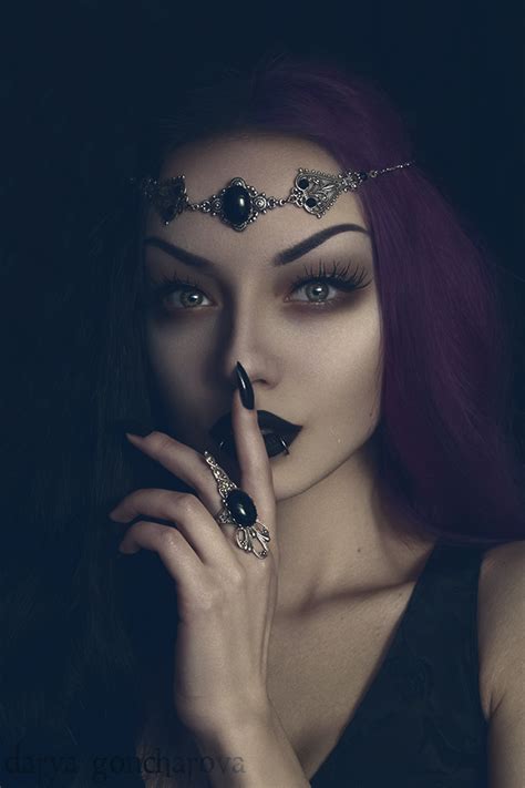 See more ideas about goth beauty, gothic beauty, gothic hairstyles. Model, Photo, Mua Darya Goncharova Circlet & Ring Mystic ...