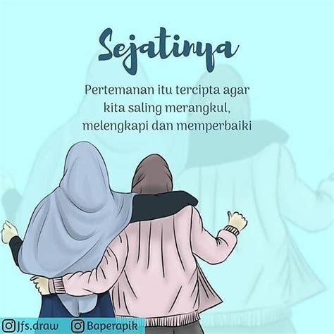 Maybe you would like to learn more about one of these? Kata Mutiara Sahabat Muslimah | Sahabat, Motivasi, Kutipan ...