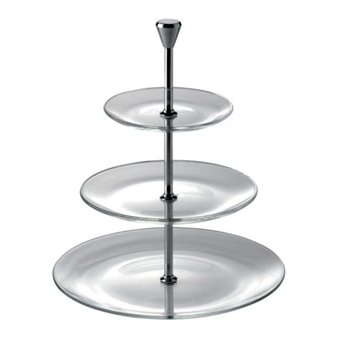 What to do with two tiered glass cake stand? Full Moon 3 Tier Glass Cake Stand 28cm | Wholesale glass ...