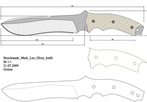 Plantillas de cuchillos de combate. Plantillas para hacer cuchillos en 2020 | Cuchillos ...