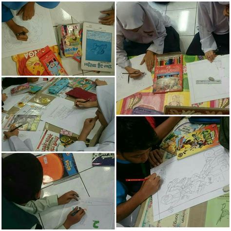 Dan tentunya tidak merusak pemandangan. PUSAT SUMBER SEKOLAH: MELUKIS KULIT BUKU KM1M 2018