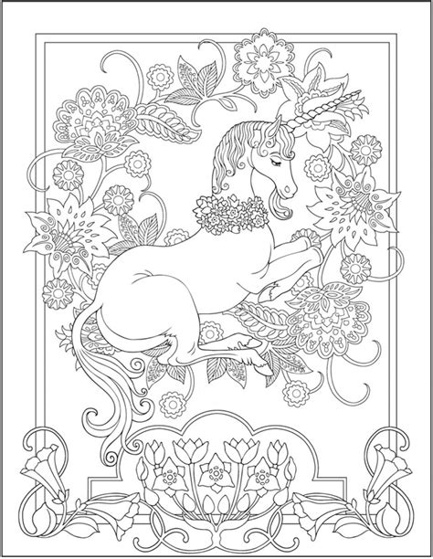 Free printable unicorn coloring pages. 58 Adorable Unicorn Coloring Pages for Girls and Adults ...