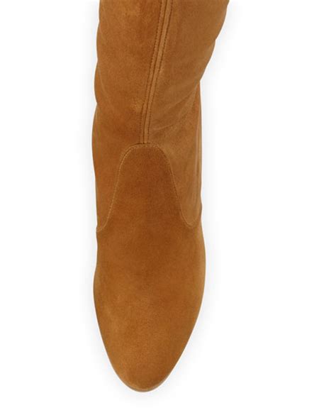 Stuart weitzman boots ramshackle glam 2. Stuart Weitzman Highland Suede Over-the-Knee Boot, Camel