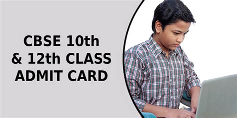 Central board of secondary education (cbse) has released its date sheet for class 10th board examination for the year 2021. CBSE Admit Card 2021 (Class 10 and 12) - Download CBSE ...