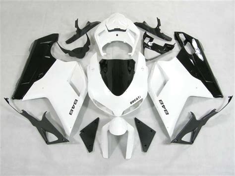 2011 ducati 848 evo pics specs and information onlymotorbikes com. Ducati 1198 1098 848 Evo White/Black Fairings | ND848-21