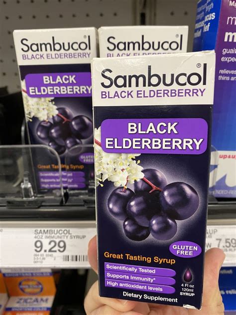 The sambucol original black elderberry syrup is probably the most popular, though in recent years they've also came out with a version for kids, gummies some whole foods sell gaia but aside from that, it can be difficult to find a diverse selection of brands and sizes. Elderberry Syrup - Immunity Boost You Can Get In 2 Days or ...